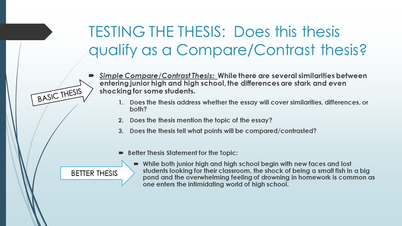 Two Effective Ways on Comparison and Contrast Essay Writing